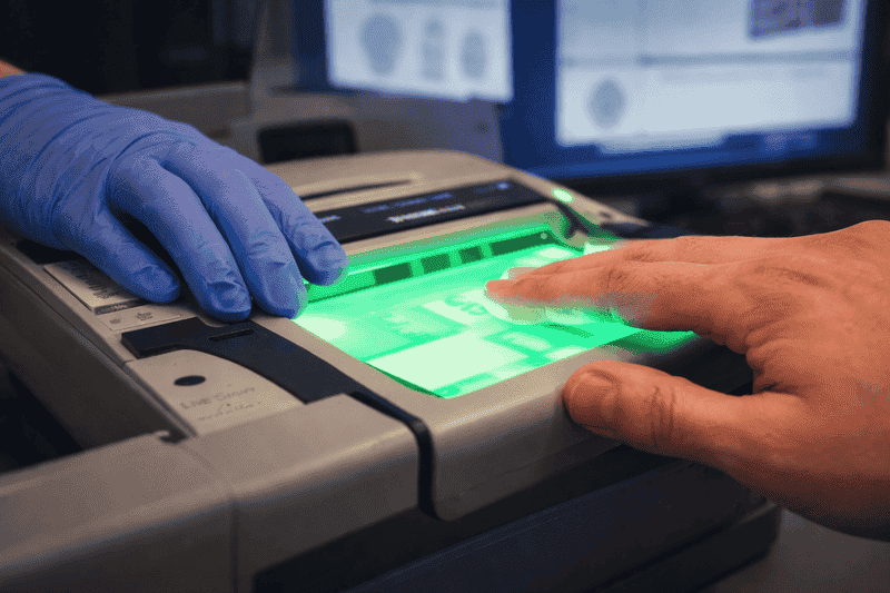 inkless fingerprinting