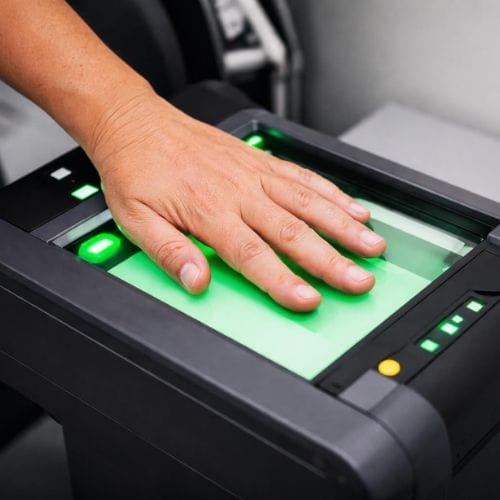 Get fingerprinted in minutes